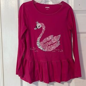 Girls long-sleeved shirt